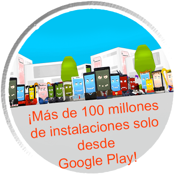 Más de 100 millones de instalaciones solo de Google Play