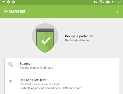 Dr.Web Android setup #drweb