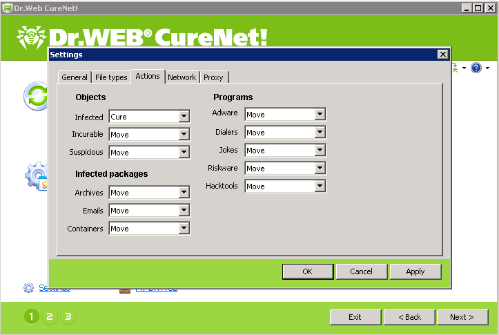 dr web curenet