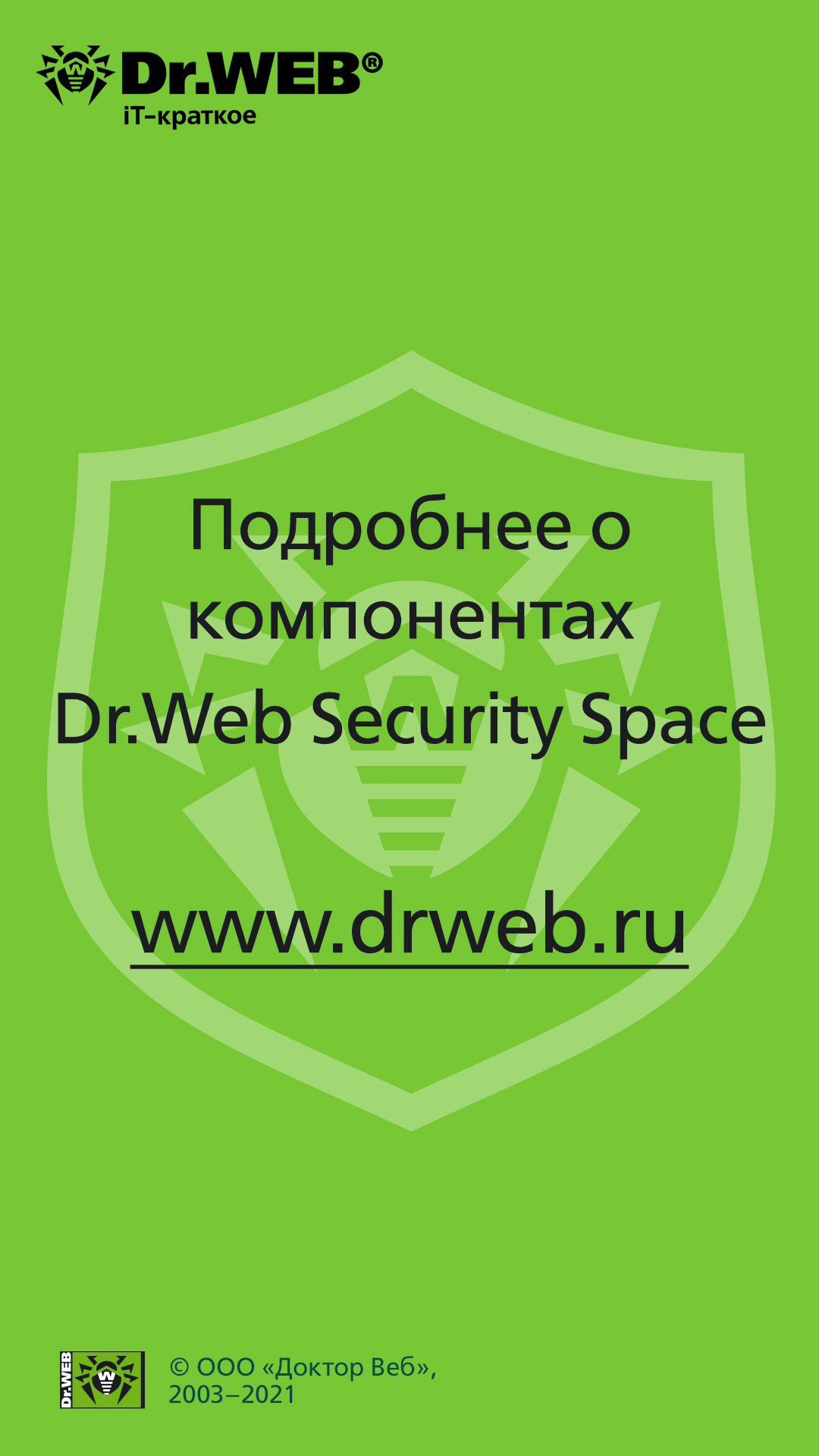 Сторис компании Доктор Веб – советы интернет-безопасности пользователям