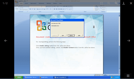 screenshot Dr.Web vxCube #drweb
